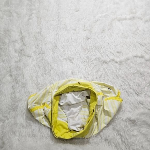 Lululemon Groovy Run Short Twin Stripe Sizzle Lightweight Tulip Hem Lined Small - Picture 10 of 13